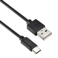 Кабель интерфейсный Digma 1084566 USB (m)-USB Type-C (m) 2м черный