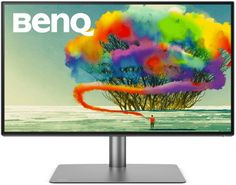 Монитор 27" BenQ PD2725U 9H.LJXLA.TBE 3840x2160, 5 ms, 178°/178°, 400 cd/m, 1200:1, IPS, 2*HDMI 2.0, DP 1.4, 2*Thunderbolt 3, 3*USB 3.1