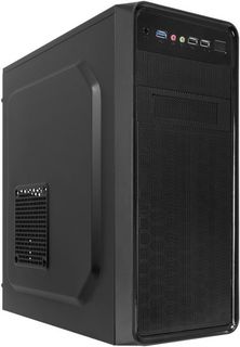 Корпус ATX Crown CMC-611 CM000003412 черный, БП 450W, 2*USB 2.0, USB 3.0, audio