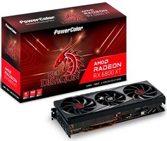 Видеокарта PCI-E PowerColor Radeon RX 6800 XT Red Dragon 16GB GDDR6 256bit 7nm 1900/16000MHz HDMI/3*DP RTL