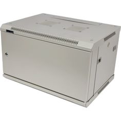 Шкаф настенный 19", 6U TWT TWT-CBWPM-6U-6x6-GY Шкаф настенный серии Pro, 6U 600x600, металлическая дверь