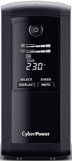 Источник бесперебойного питания CyberPower VP700EILCD line-Interactive 700VA/390W USB/RS-232/RJ11/45 (6 IEC С13)