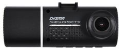 Видеорегистратор автомобильный Digma FreeDrive 212 NIGHT FHD FD212N черный (1460190)