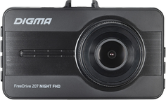 Видеорегистратор автомобильный Digma FreeDrive 207 Night FHD черный (1070523)