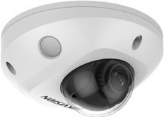 Видеокамера IP HIKVISION DS-2CD2527G2-LS(2.8mm)(C) 2Мп уличная купольная с LED-подсветкой до 30м и технологией AcuSense; объектив 2.8мм