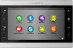 Видеодомофон Falcon Eye Atlas Plus HD (Black) MHD c поддержкой 1080P: дисплей 10" TFT; сенсорные кнопки