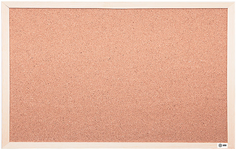 Доска Cactus CS-CWBD-30X45 пробковая, коричневая, 30x45см, деревянная рама