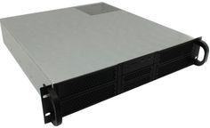 Корпус серверный 2U Procase RE204-D4H2-A-48 без БП, 2*3.5", 4*5.25", 2*USB 3.0, ATX 12"x9.6"