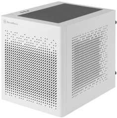 Корпус mini-ITX SilverStone SUGO 16 SST-SG16W белый, без БП, 2*USB 3.0, audio