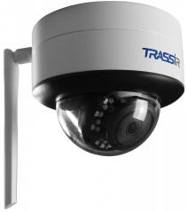 Видеокамера IP TRASSIR TR-W2D5 2.8 2Мп с ИК-подсветкой. Матрица 1/2.9" CMOS, разрешение FullHD(1920x1080) 25ps, чувствительность: 0.005Лк (F1.8) / 0Лк