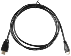 Кабель интерфейсный Buro BHP-MINHDMI-3 mini-HDMI (m) - HDMI (m) , 3м, черный (1478825)