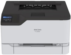 Принтер цветной Ricoh P C200W 408434 A4, 24стр/мин, 512Мб, GigaLAN, WiFi, кассета 250л, старт.картр. (750/500стр)