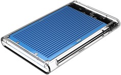 Внешний корпус Orico 2179U3-BL для HDD 2.5" емкостью до 4ТБ и толщиной до 9.5 мм, синий