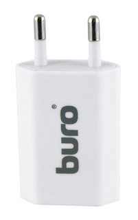 Зарядное устройство сетевое Buro TJ-164W 1A универсальное белый 338742