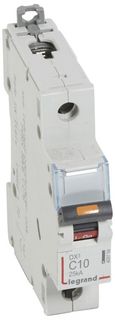 Автоматический выключатель Legrand 409754 DX³ 25 кА - тип характеристики С, 1П, 230/400 В~, 10 А, 1 модуль