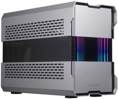 Корпус mini-ITX PHANTEKS Evolv Shift XT PH-ES121XT_DGS01 серебристый, без БП, USB Type-C, USB 3.0