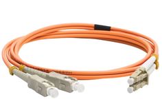 Кабель патч-корд волоконно-оптический Lanmaster LAN-2LC-2SC/OM2-2.0 LSZH, дуплексный, LC/PC-SC/PC, MM 50/125, 2.0 м
