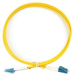 Кабель патч-корд волоконно-оптический Cabeus FOP(d)-9-LC-LC-1,5m duplex LC-LC 9/125 sm 1,5м LSZH