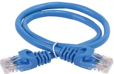 Кабель патч-корд ITK PC03-C5EU-3M кат.5Е UTP, 3м, синий