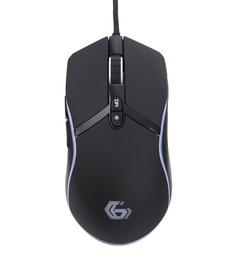 Мышь Gembird MG-810 игровая, USB, 3200 DPI, 6кн, подсветка, 1,8 м. кабель в тк.опл.
