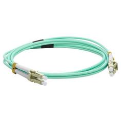 Кабель патч-корд волоконно-оптический Lanmaster LAN-2LC-2LC/OM3-3.0 дуплексный, LC/PC-LC/PC, OM3, LSZH, 3.0 м