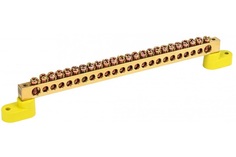 Шина IEK YNN10-812-24C2-K07 N ноль на двух угловых изол ШНИ-8х12-24-У2-С