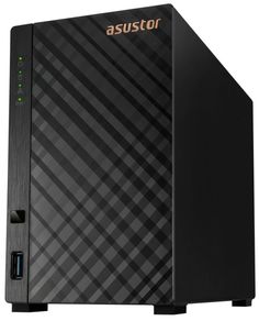 Сетевой накопитель данных ASUSTOR AS1102T 2-Bay NAS/CPU (4Core) 1.4GHz/1GB/noHDD/LFF(HDD,SSD)/1GbE(LAN)/2*USB3.2