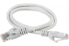 Кабель патч-корд ITK PC08-C5EU-3M кат.5Е UTP, 3м, белый