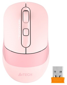 Мышь Wireless A4Tech Fstyler FB10C розовый оптическая (2400dpi) BT/Radio USB (4but) 1583827