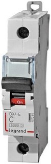 Автоматический выключатель Legrand 407257 DX³-E 6000 - 6 кА - тип характеристики C, 1П, 230/400 В~, 2 А, 1 модуль