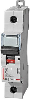 Автоматический выключатель Legrand 407256 DX³-E 6000 - 6 кА - тип характеристики C, 1П, 230/400 В~, 1 А, 1 модуль