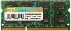 Модуль памяти SODIMM DDR3 8GB Silicon Power SP008GLSTU160N02 PC3-12800 1600MHz CL11 1.35V