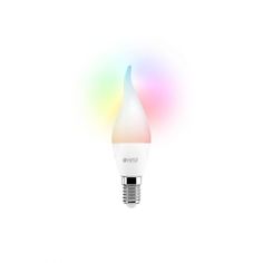 Лампа HIPER IoT LED C2 RGB умная LED/Wi-Fi/Е14/Candle CF37/регулируемая яркость и цвет/6Вт/2700К-6500К/520 лм