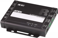 Удлинитель Aten VE883RK1-AT-G extender receiver, HDMI+AUDIO+USB+RS232+IR+ETHERNET, 300 м., 2xОптич.волокно многомод.850нм, HDMI+5 клемм+USB A+3 клеммы