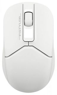 Мышь Wireless A4Tech Fstyler FB12 белый оптическая (1200dpi) BT/Radio USB (3but) 1595330