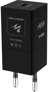 Зарядное устройство сетевое HIPER HP-WC002 3A PD+QC универсальное черное
