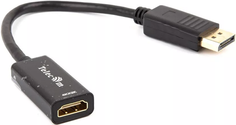 Кабель-переходник DisplayPort-HDMI Telecom TA801 M/F, 4K/30Hz, 0.2m