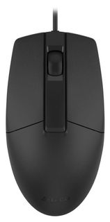 Мышь A4Tech OP-330 черный оптическая (1000dpi) USB (3but) 1530236