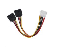 Переходник VCOM VPW7572 питания SATA-устройств (1big ->2SATA)