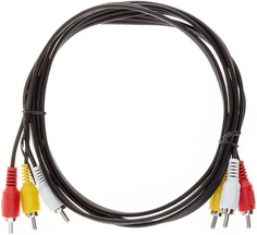 Кабель VCOM VAV7150-5M соединительный 3xRCA (M)=>3xRCA (M), 5м