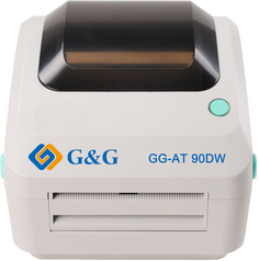 Термопринтер G&G GG-AT-90DW-U (для печ.накл.) стационарный белый