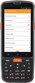 Терминал сбора данных АТОЛ Smart.Slim базовый (4", Android 7.0, 1Gb/8Gb, 2D, Wi-Fi, BT, БП, IP65, 4000 mАh)