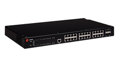Коммутатор управляемый QTECH QSW-3310-28TX-AC-AC стекируемый, L2+, 24*10/100/1000BASE-T, 4*10GbE SFP+, 4K VLAN, 16K MAC адресов, консольный порт, 2 вс