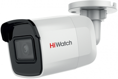 Видеокамера IP HiWatch DS-I650M(B)(4mm) 6Мп уличная цилиндрическая с EXIR-подсветкой до 30м и встроенным микрофоном
