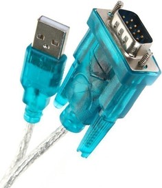 Кабель интерфейсный Aopen/Qust ACU804 USB 2.0 A(M)/COM (M) RS-232 DB9M, винты, 1.2m