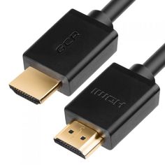 Кабель интерфейсный HDMI удлинитель GCR GCR-HM410-2.0m 01178, v1.4 M/M черный, OD7.3mm, 30/30 AWG, позолоч. контакты, Ethernet 10.2 Гбит/с, 3D, 4K, эк