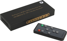 Переключатель HDMI VCOM DD465 5=>1, 2.0V, 4K/60Hz