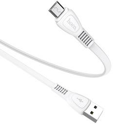 Кабель интерфейсный Hoco X40 Noah УТ000023217 USB/MicroUSB, белый