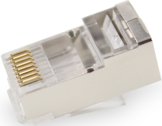 Коннектор PROconnect 05-1023-9 RJ-45(8P8C) под витую пару, FTP экранированный, категория 5e, пакет, 5шт