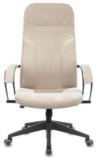 Кресло Бюрократ CH-608/FABRIC-BEIGE руководителя, крестовина пластик, вельвет, цвет: песочный